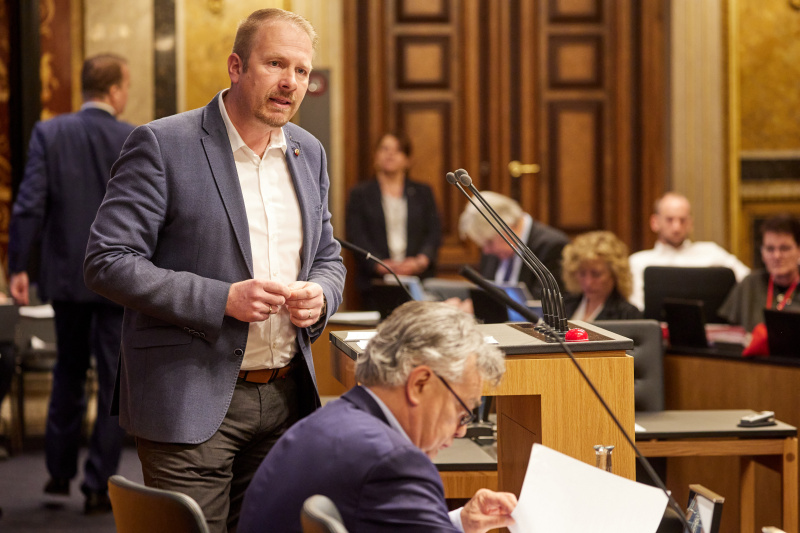 Am Rednerpult Bundesrat Markus Leinfellner (FPÖ)