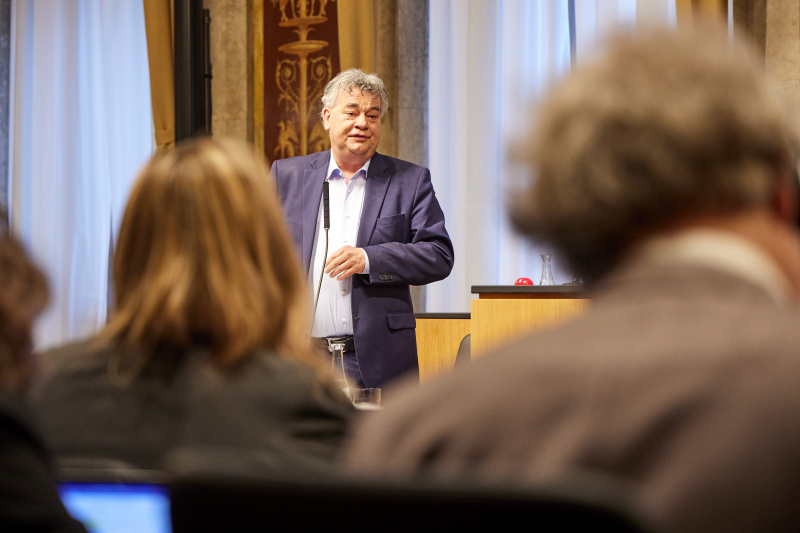 Vizekanzler Werner Kogler (GRÜNE) am Wort