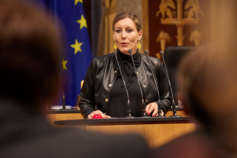 Am Rednerpult Bundesrätin Heike Eder (ÖVP)