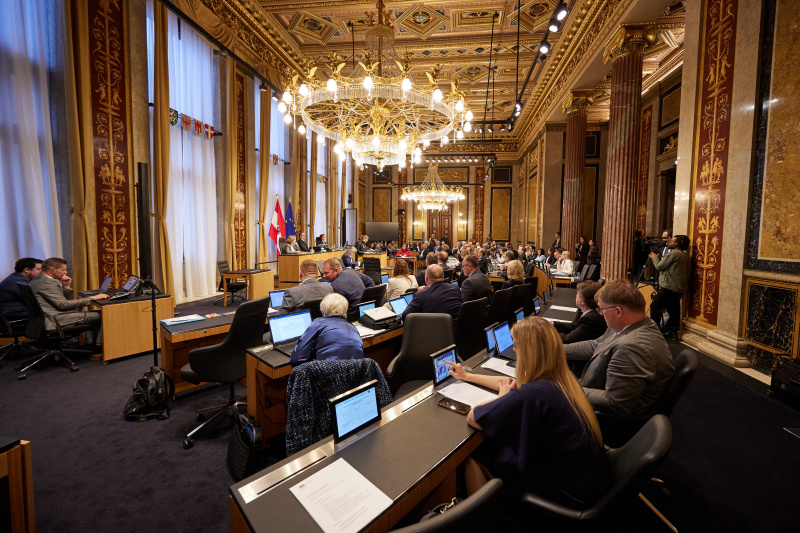 Am Rednerpult Bundesrätin Heike Eder (ÖVP)