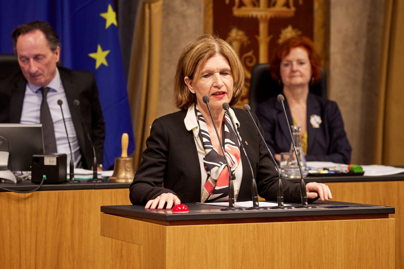 Am Rednerpult Bundesrätin Andrea Eder-Gitschthaler (ÖVP)