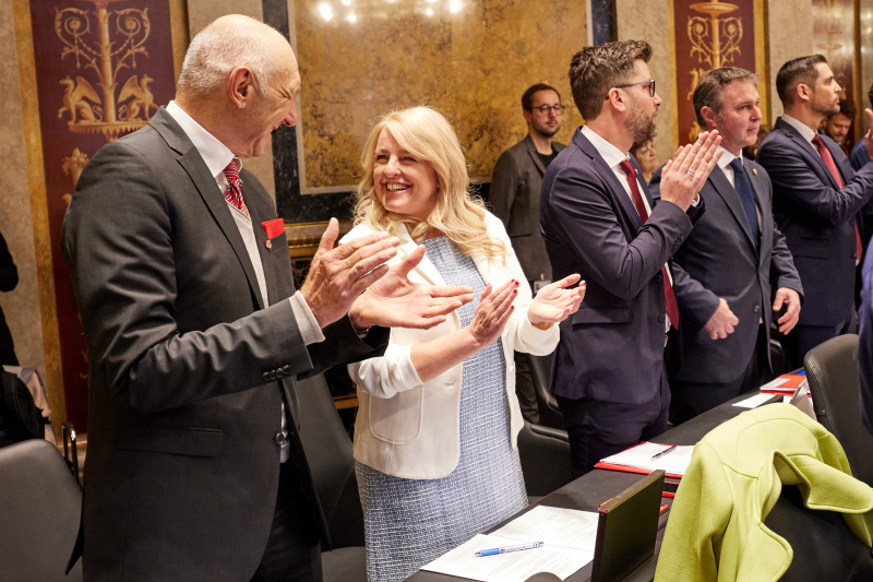 Angelobung der Bundesräte Niederösterreich und Kärnten