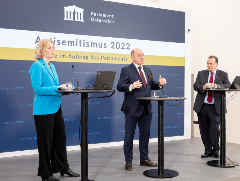 Eva Zeglovits, Wolfgang Sobotka und Thomas Stern