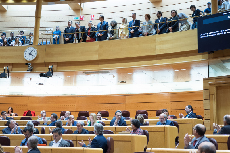 Besuch einer Plenarsitzung des Senats