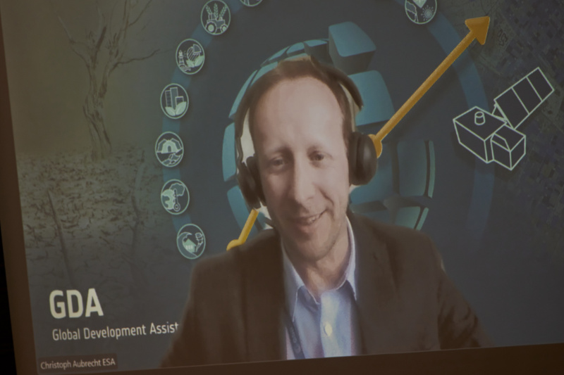 Video-Speech by Christoph Aubrecht, Programme Coordinator, Global Development Assistance (GDA), Directorate of Earth Observation Programmes (ESA)