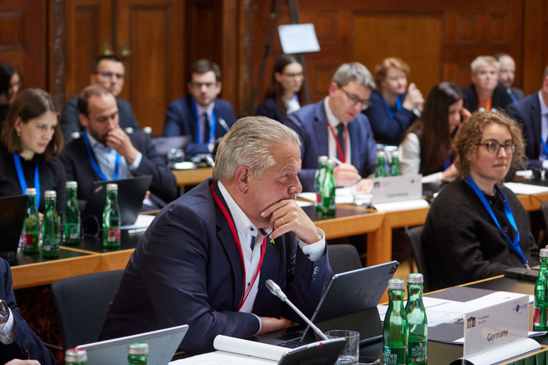 View to conference participant