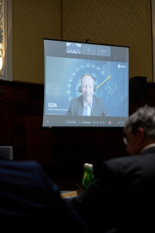 Video-Speech by Christoph Aubrecht, Programme Coordinator, Global Development Assistance (GDA), Directorate of Earth Observation Programmes (ESA)