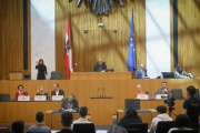 Planarsitzung zum Abschluss des Jugendparlaments. Vorsitz: Nationalratspräsident Wolfgang Sobotka (ÖVP)