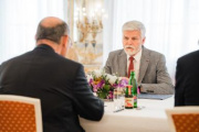 Treffen zwischen dem tschechischen Präsidenten Petr Pavel und Nationalratspräsident Wolfgang Sobotka (ÖVP)