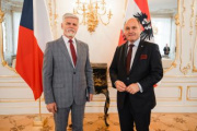 Treffen zwischen dem tschechischen Präsidenten Petr Pavel und Nationalratspräsident Wolfgang Sobotka (ÖVP)