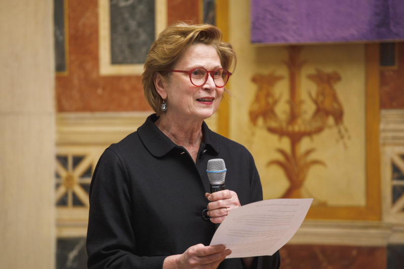 Begrüßung durch Parlamentsvizedirektorin Susanne Janistyn-Novák