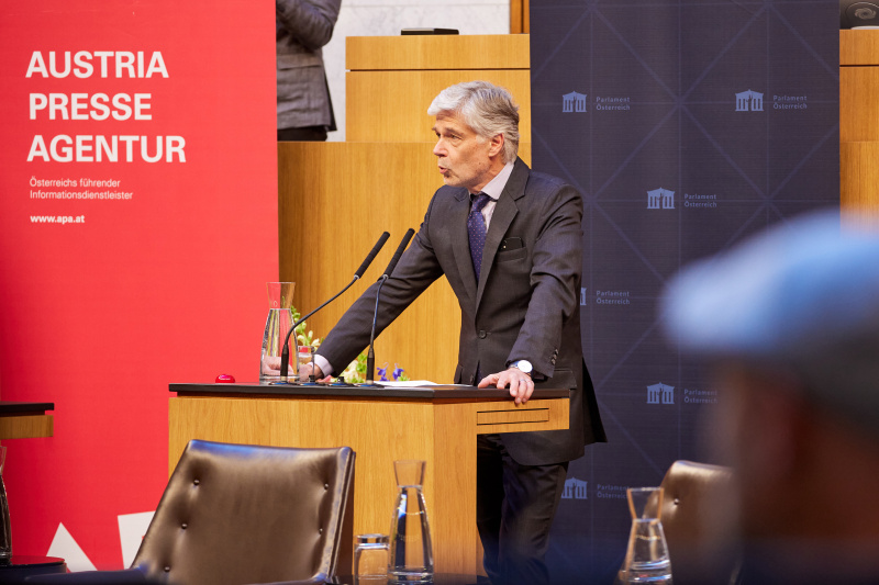 Eröffnungsworte Parlamentsdirektor Harald Dossi