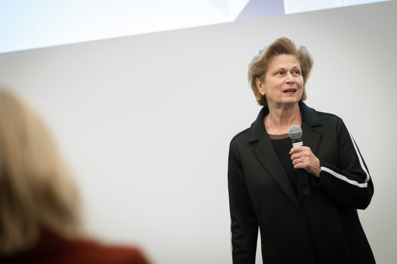 Begrüßung der Teilnehmerinnen durch Parlamentsvizedirektorin Susanne Janistyn-Novák