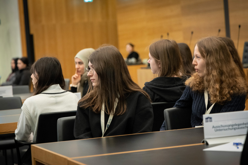 Teilnehmerinnen am Girl's Day