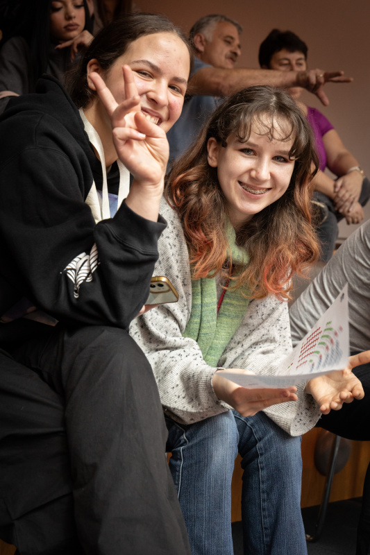 Teilnehmerinnen beim Girl's Day