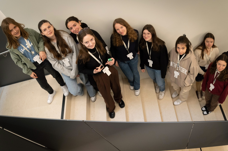 Teilnehmerinnen beim Girls' Day