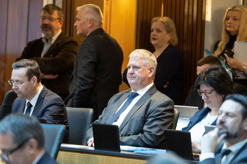 Angelobung von Nationalratsabgeordnetem Maximilian Linder (FPÖ)