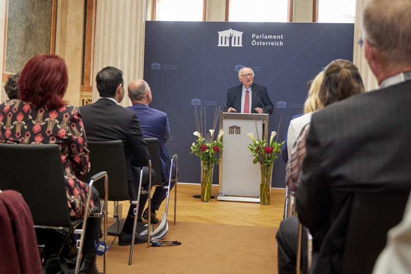 Eingangsstatement vom Gründer des Mensch Awards Steve Geiger