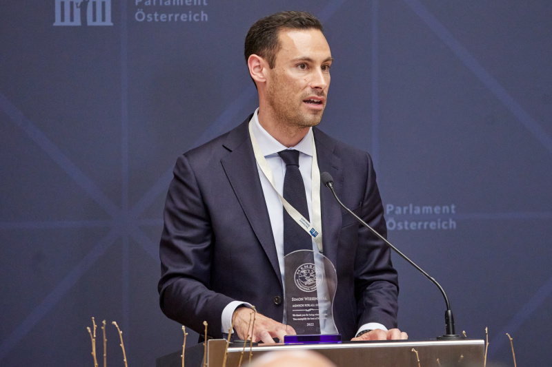 Worte zum Anlass von Benjamin Nägelel Israelische Kultusgemeinde Wien