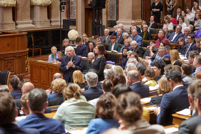Dankesworte des Holocaustüberlebenden Stanisław Zalewski 