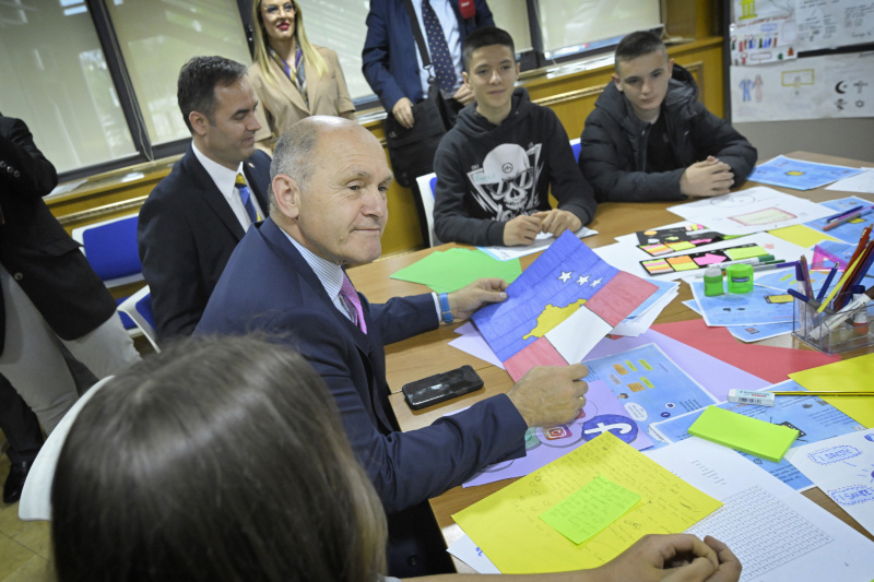 Besuch der Demokratiewerkstatt.