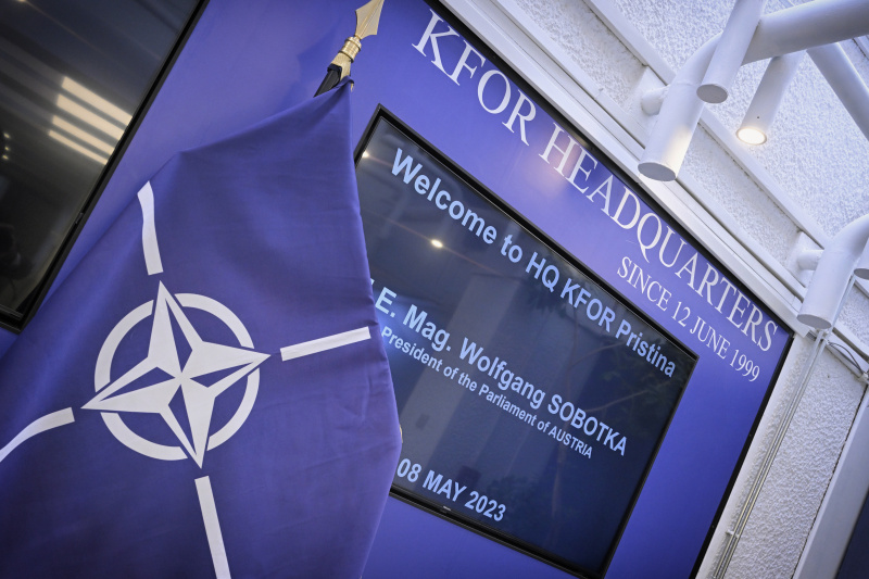 Im KFOR Hauptquartier