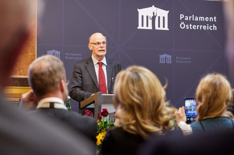 Grußworte von Regionalratspräsident a.D. Trentino/Südtirol Franz Pahl