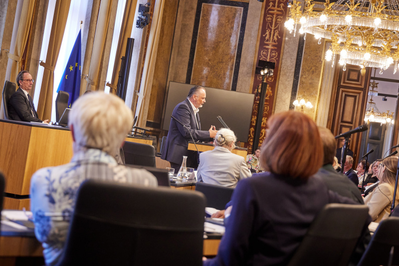 Keynote von Landeshauptmann vom Burgenland Hans Peter Doskozil