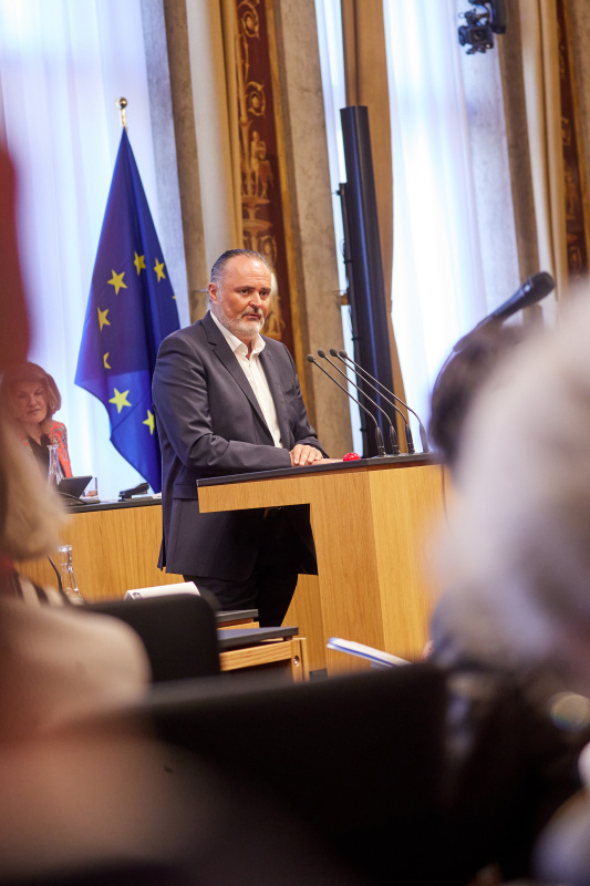 Keynote von Landeshauptmann vom Burgenland Hans-Peter Doskozil