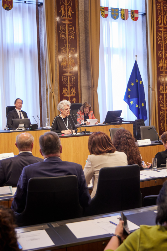 Referate von Präsidentin IG pflegender Angehöriger Birgit Meinhard-Schiebel