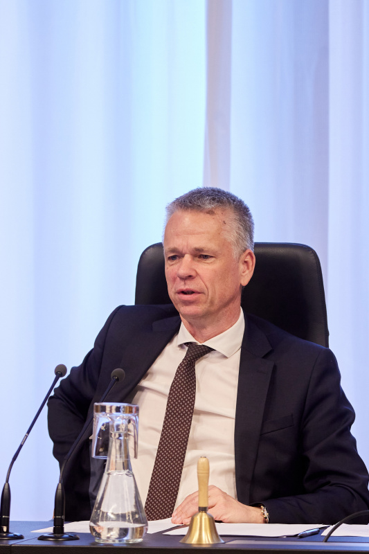 Vizepräsident des Bundesrates Harald Himmer (ÖVP) am Präsidium