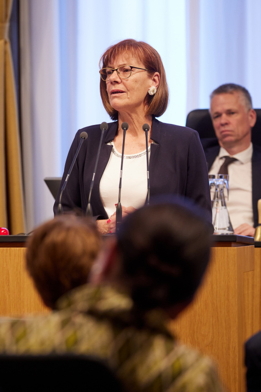 Statement von Rednerpult Bundesrätin Andrea-Michaela Schartel (FPÖ)