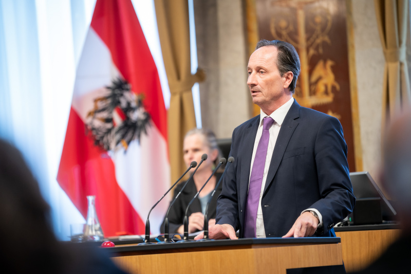 Am Rednerpult Bundesratspräsident Günter Kovacs (SPÖ)