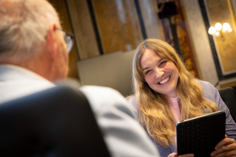 Tatjana Lukáš interviewt Verfassungs- und Verwaltungsjurist Peter Bußjäger