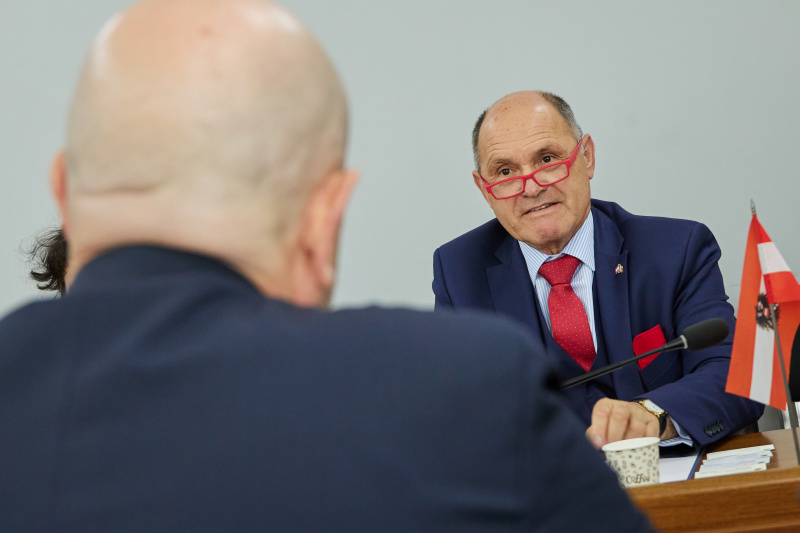 Nationalratspräsident Wolfgang Sobotka (ÖVP) während der Aussprache