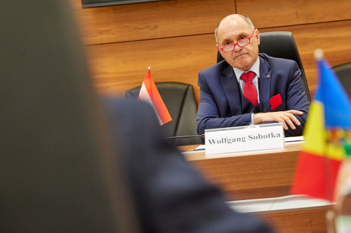 Nationalratspräsident Wolfgang Sobotka (ÖVP) während der Aussprache