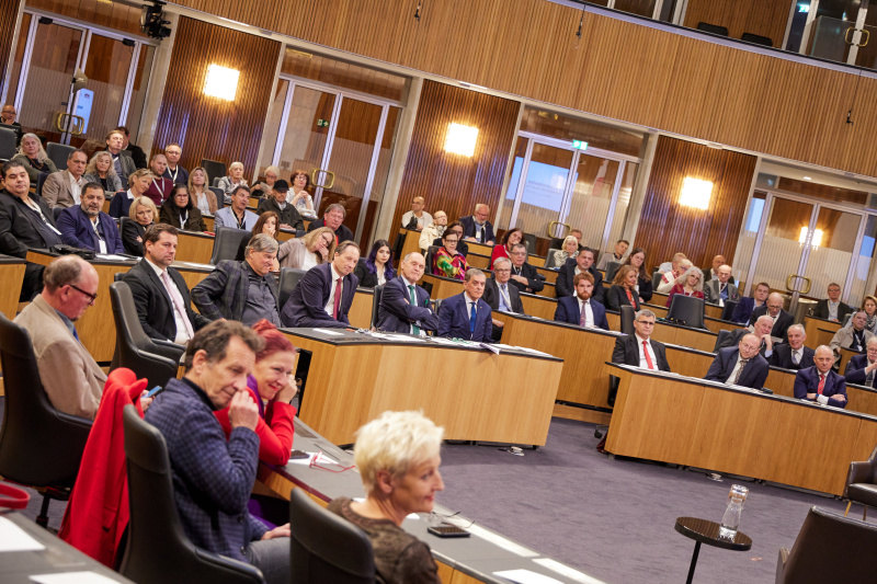 Blick auf die Veranstaltungsteilnehmer:innen