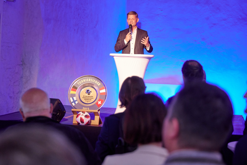 Begrüßung durch Nationalratsabgeordneter Andreas Hanger (ÖVP)