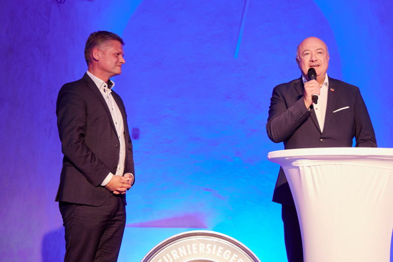 Begrüßung durch Nationalratsabgeordneter Christian Stocker (ÖVP)