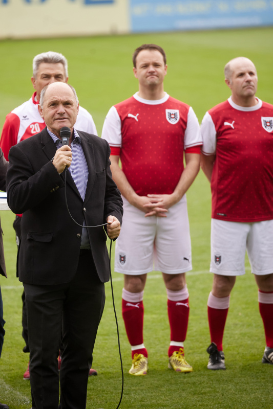 Eröffnung des Tuniers durch Nationalratspräsident Wolfgang Sobotka (ÖVP)