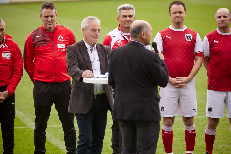 Eröffnung des Tuniers durch Nationalratspräsident Wolfgang Sobotka (ÖVP)