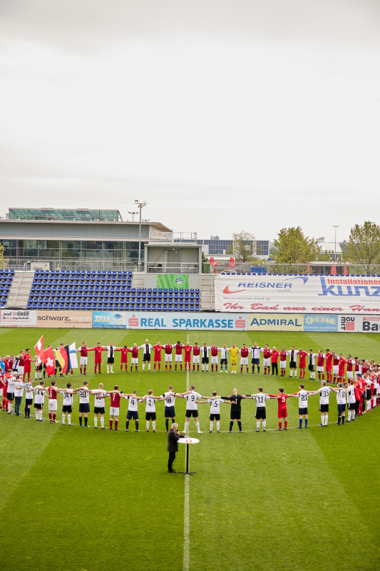 Eröffnung des Tuniers durch Nationalratspräsident Wolfgang Sobotka (ÖVP)