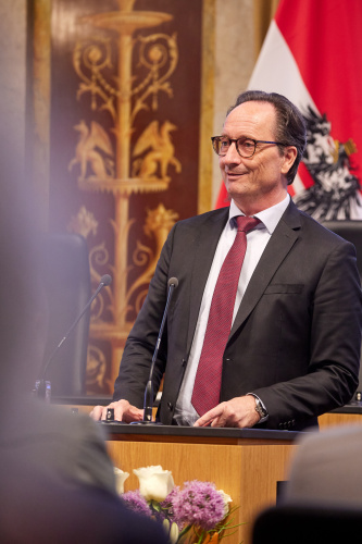 Eröffnungsworte von Bundesratspräsident Günter Kovacs (SPÖ)