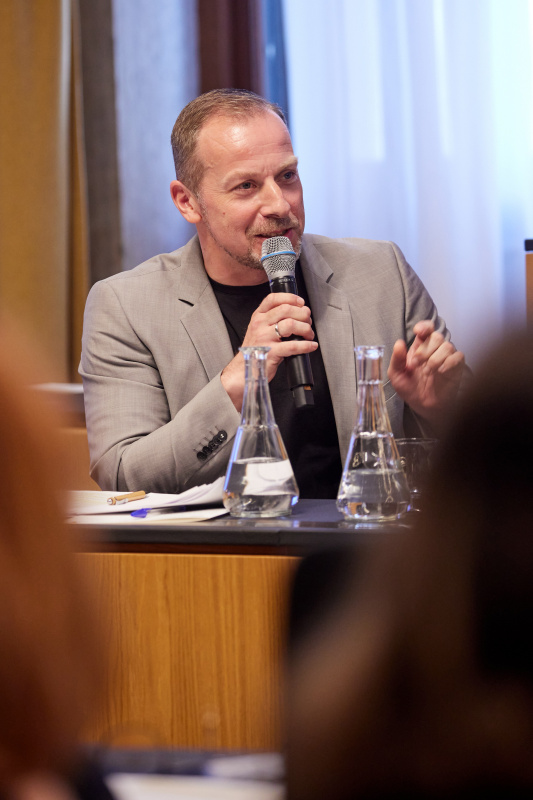 Podiumsdiskussion. Landtagsabgeordneter und Gemeinderat Wien Stephan Auer-Stüger