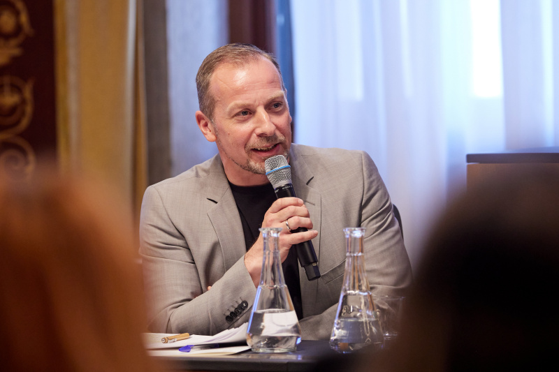 Podiumsdiskussion. Landtagsabgeordneter und Gemeinderat Wien Stephan Auer-Stüger