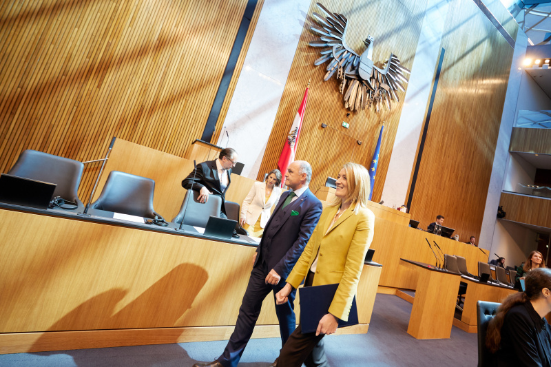 Ankunft der Präsidentin des Europäischen Parlaments Roberta Metsola