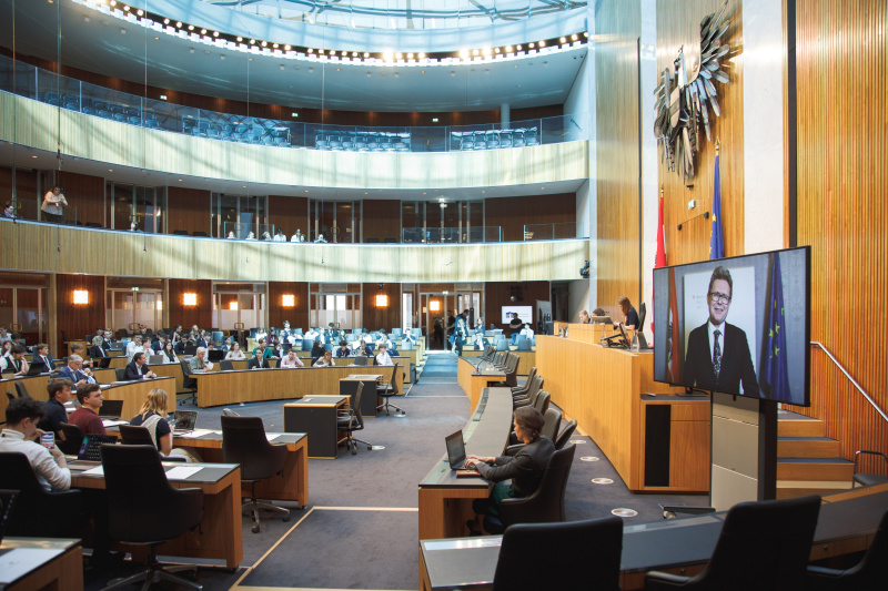 Grußbotschaft von Bildungsminister Martin Polaschek (ÖVP)