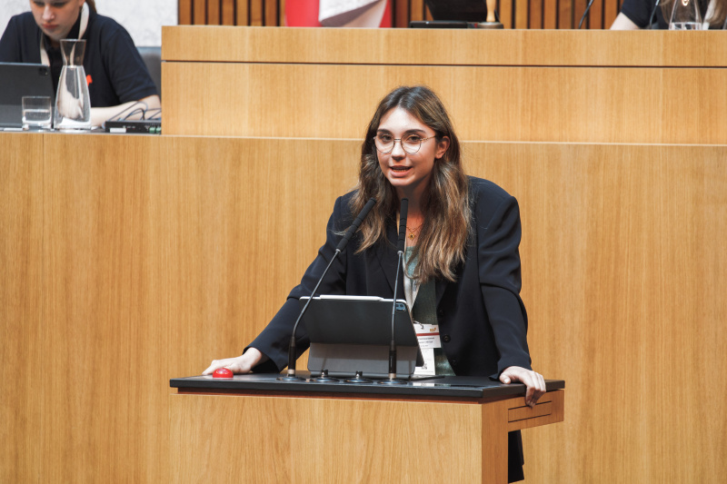 Veranstaltungsteilnehmerin