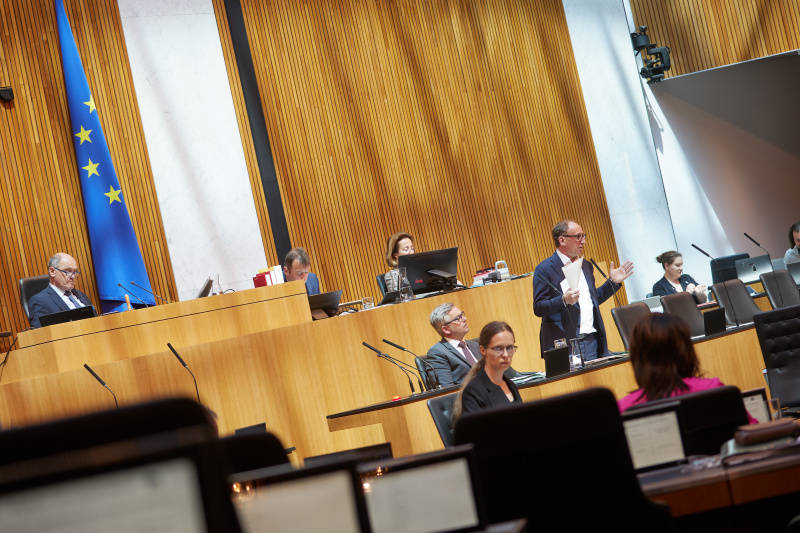 Rede von Gesundheitsminister Johannes Rauch (GRÜNE)