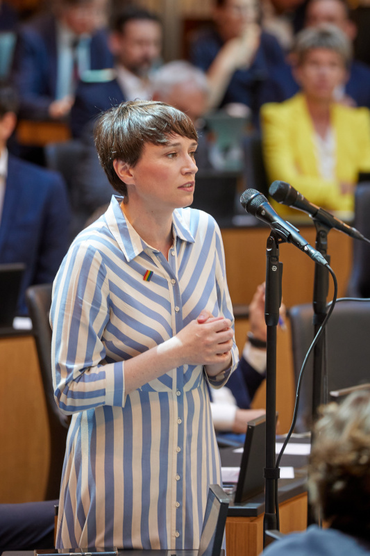 Klubobfrau Sigrid Maurer (GRÜNE) zur Geschäftsordnung